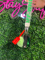 Green OFF-WHITE  safety lanyard